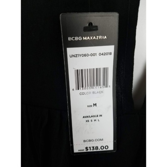 BCBGMAXAZRIA Cold Shoulder Flutter Blouse - Picture 5 of 8